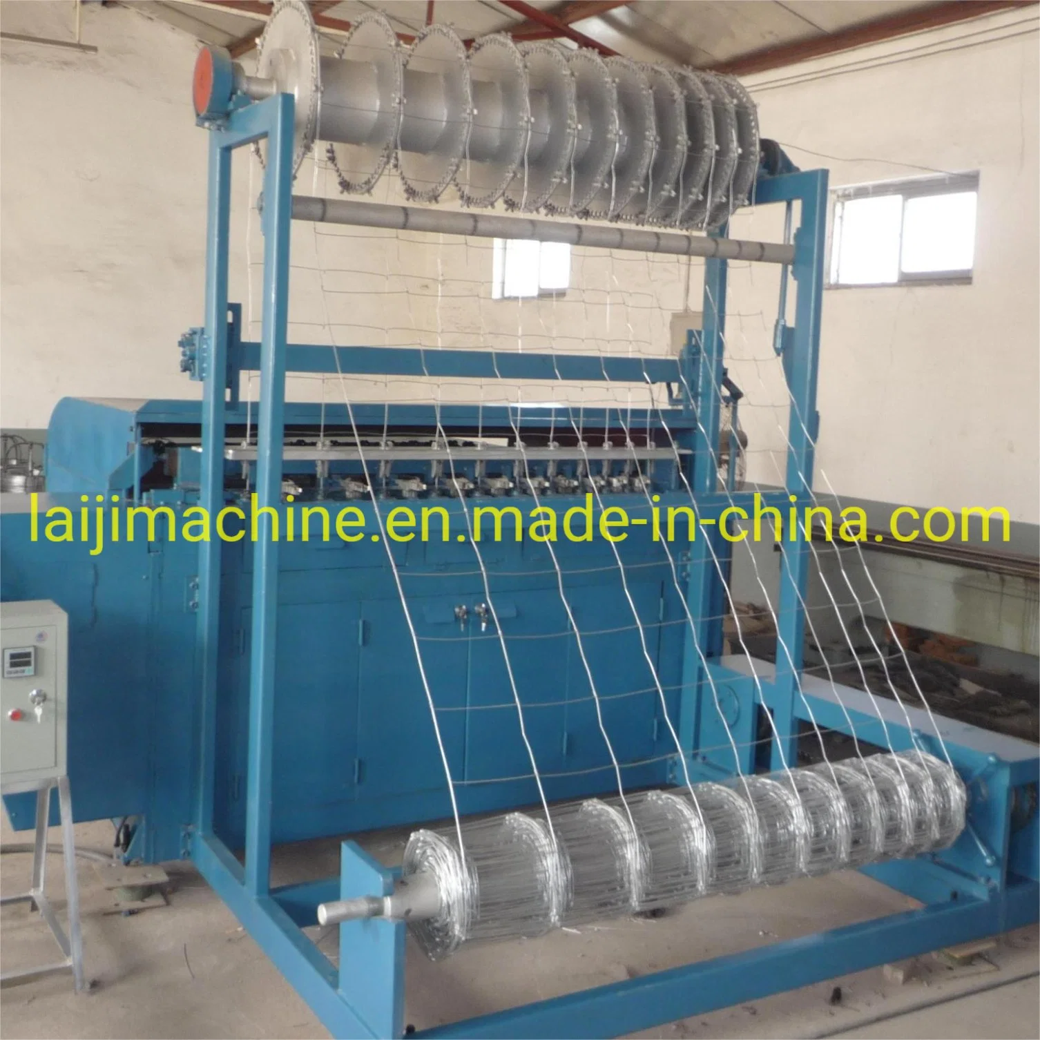 Deer Fence-CNC Grassland Field Fence Mesh Knitting Welding Machine