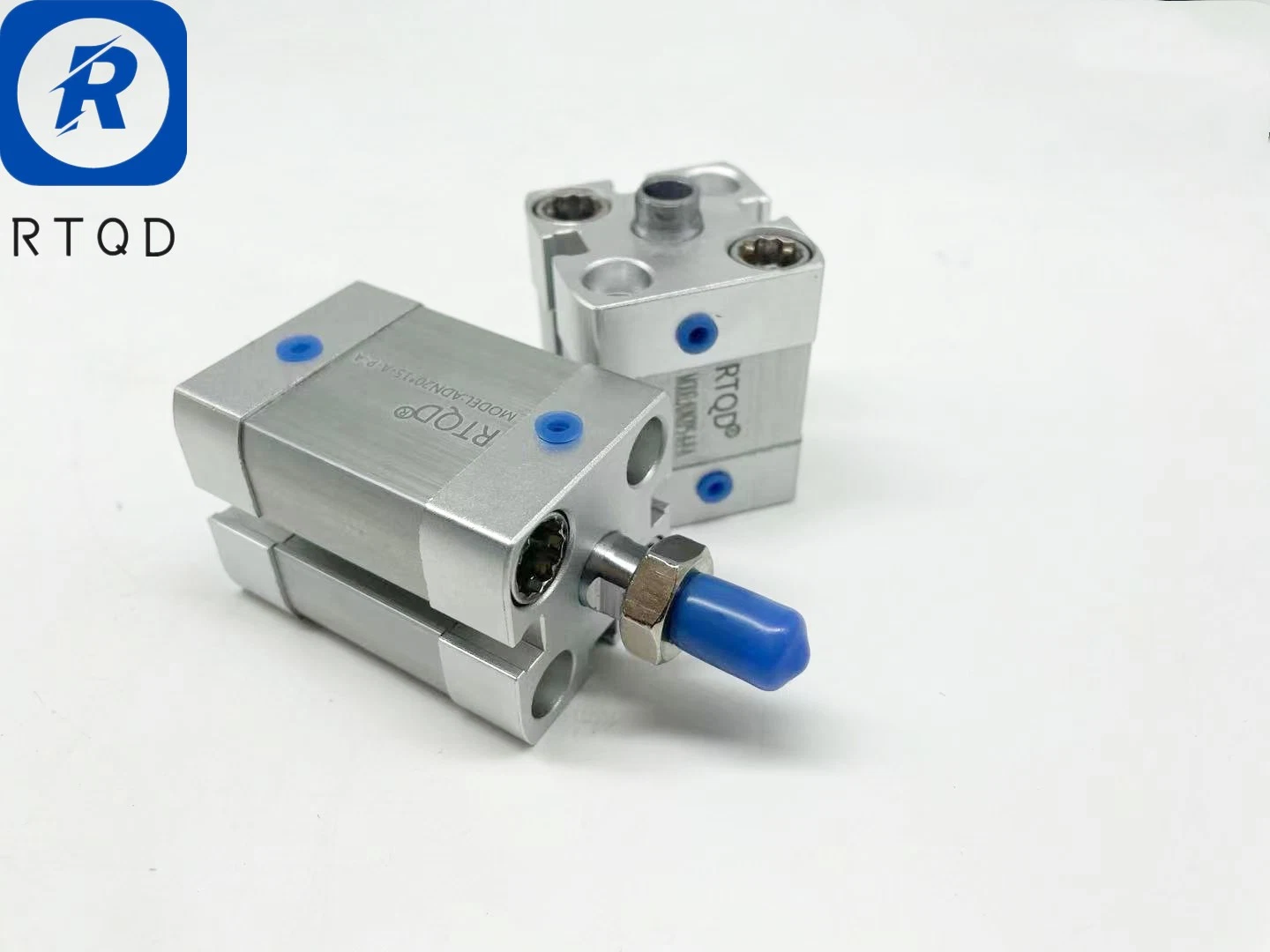 Adn20*15-a-P-a 20*5 Pneumatic Component Air Thin Cylinder Aluminum Body Double Acting Cylinder Made in China