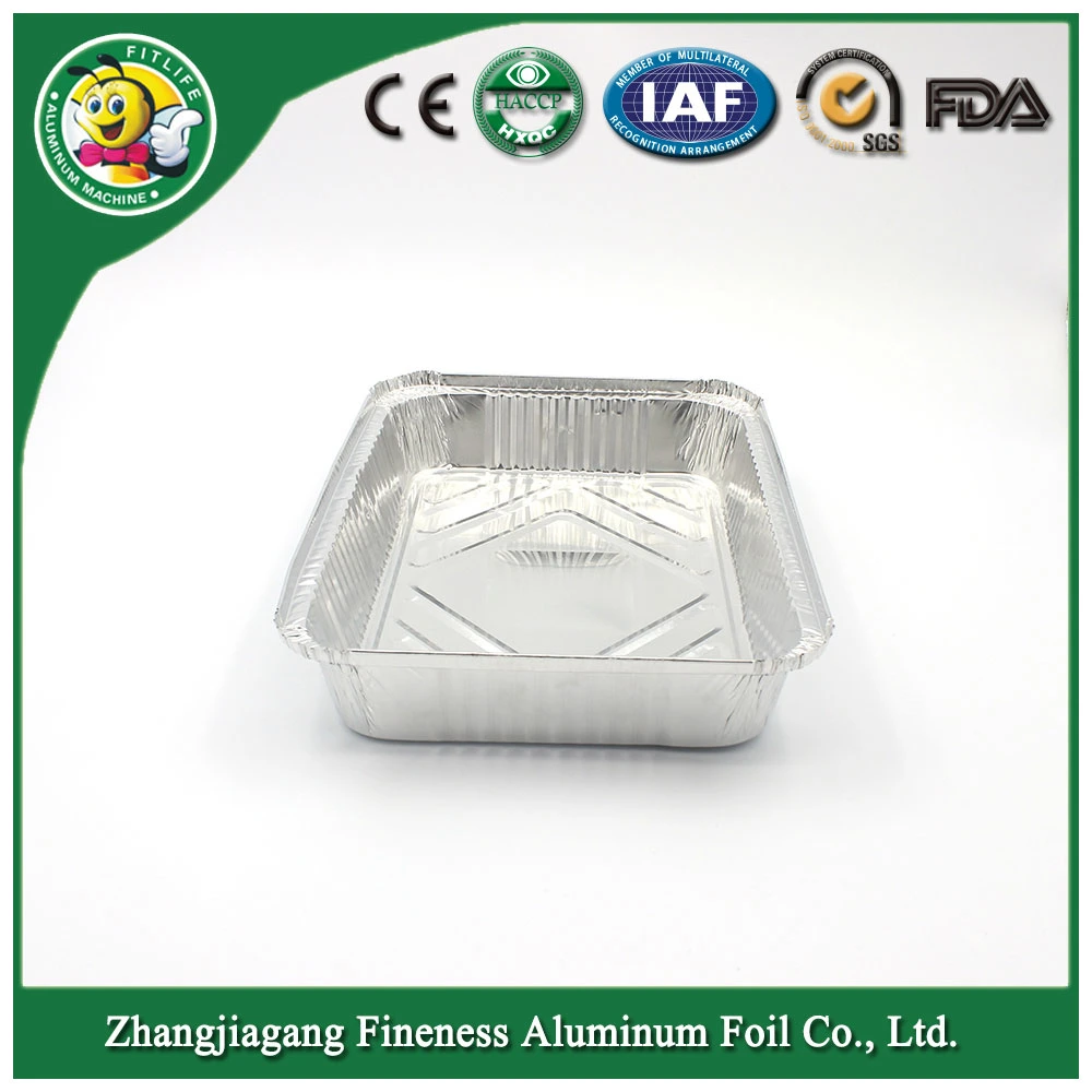 Wholesale/Supplier Aluminum Foil Container High quality/High cost performance Customized Aluminum Plates Foil Tray