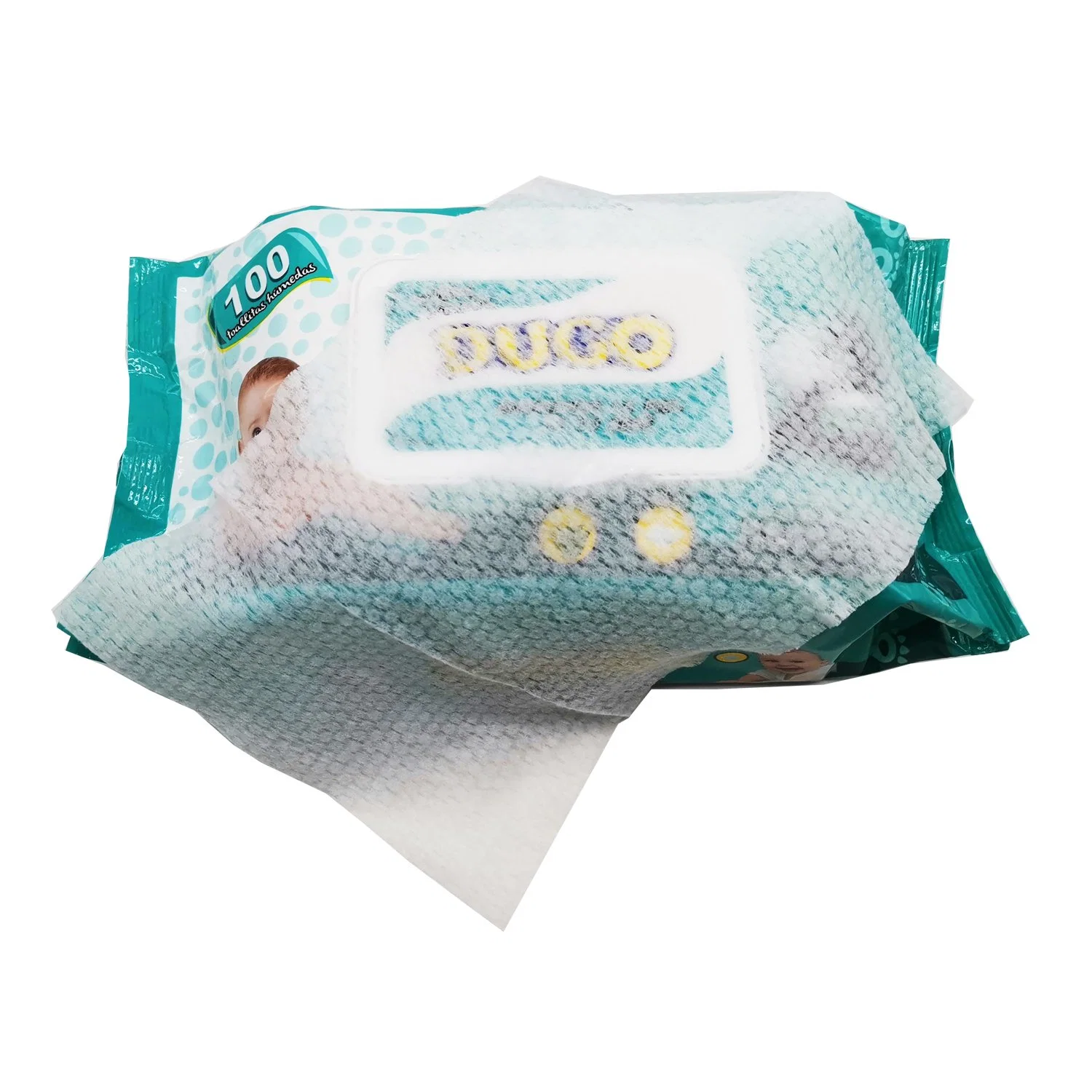 Super Soft Free Sample Nonwoven Fabric Skin Care Baby Wet Wipes Wet Tissues