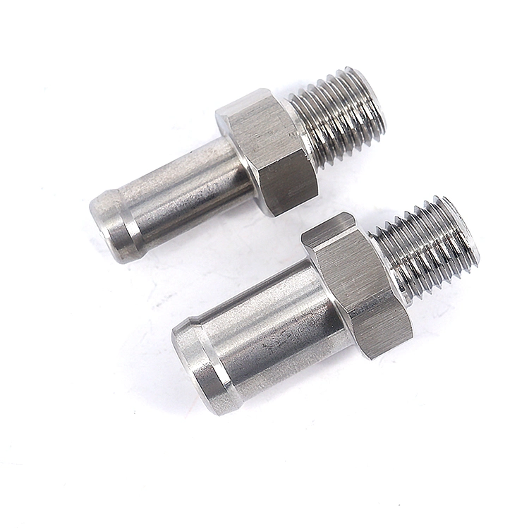 Made in China Machine Car Spare Part Custom High quality/High cost performance  CNC Machining Parts Stainless Steel Aluminum Titanium Bolt Pipe Fittings Threaded Joint Accessories