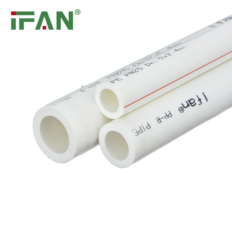 Ifan High quality/High cost performance  20-110mm Water Supply PVC Pex HDPE PPR Pipes Green White Gray PPR Plastic Tube