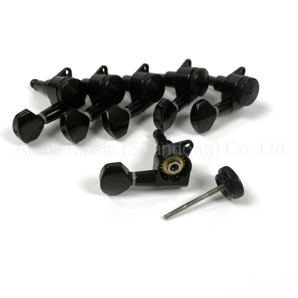 6 Inline Right Handed Guitar Locking Tuning Machine Heads