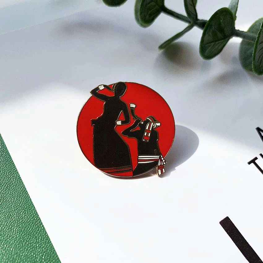 Lovely Promotional Fashion Items Enamel Pin Original Factory Customized Metal Metal Custom Security Badges