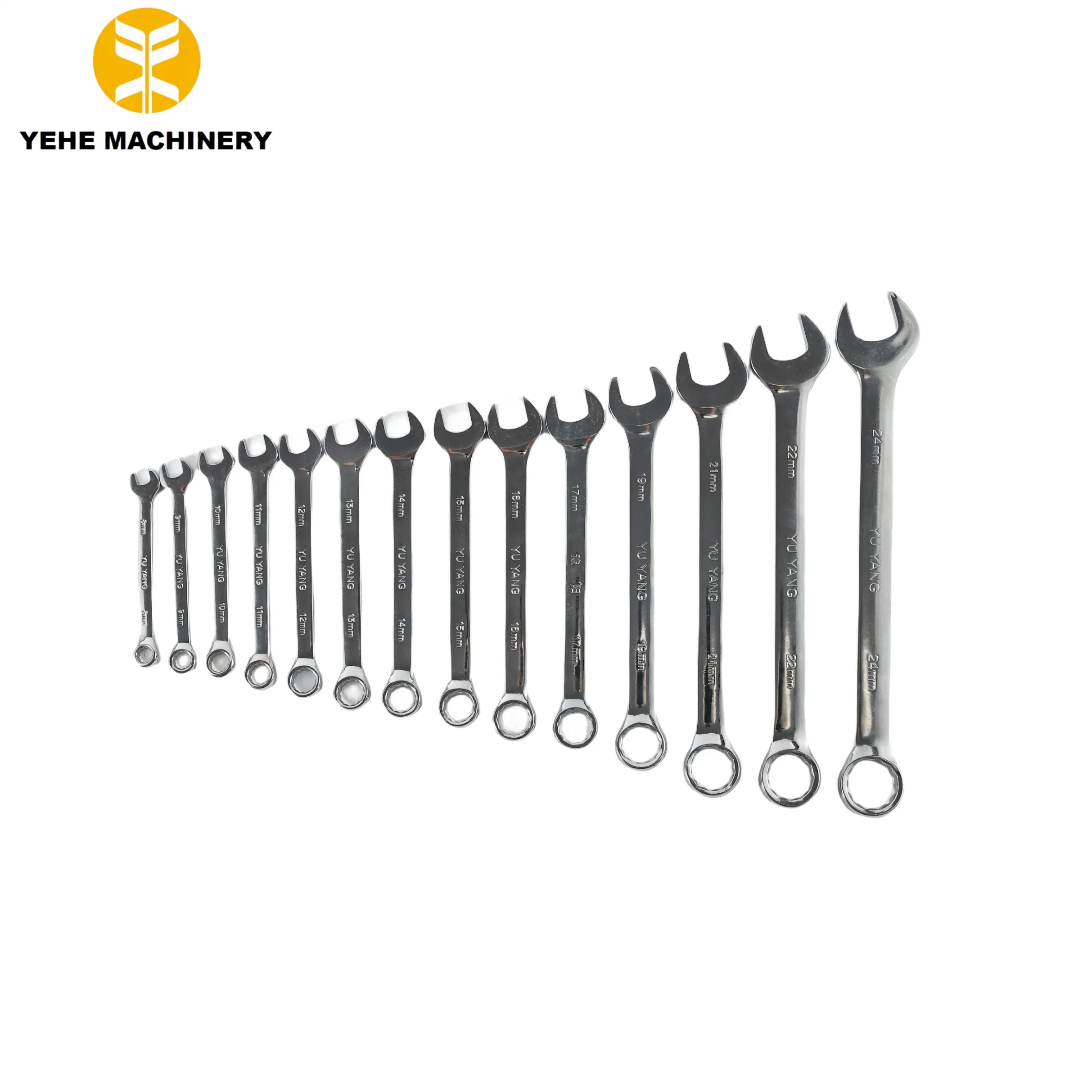 6-36mm Chrome Vanadium Wrench Spanner Combination Multi Wrench Spanner Handle Tools for Auto Body Repair Tools