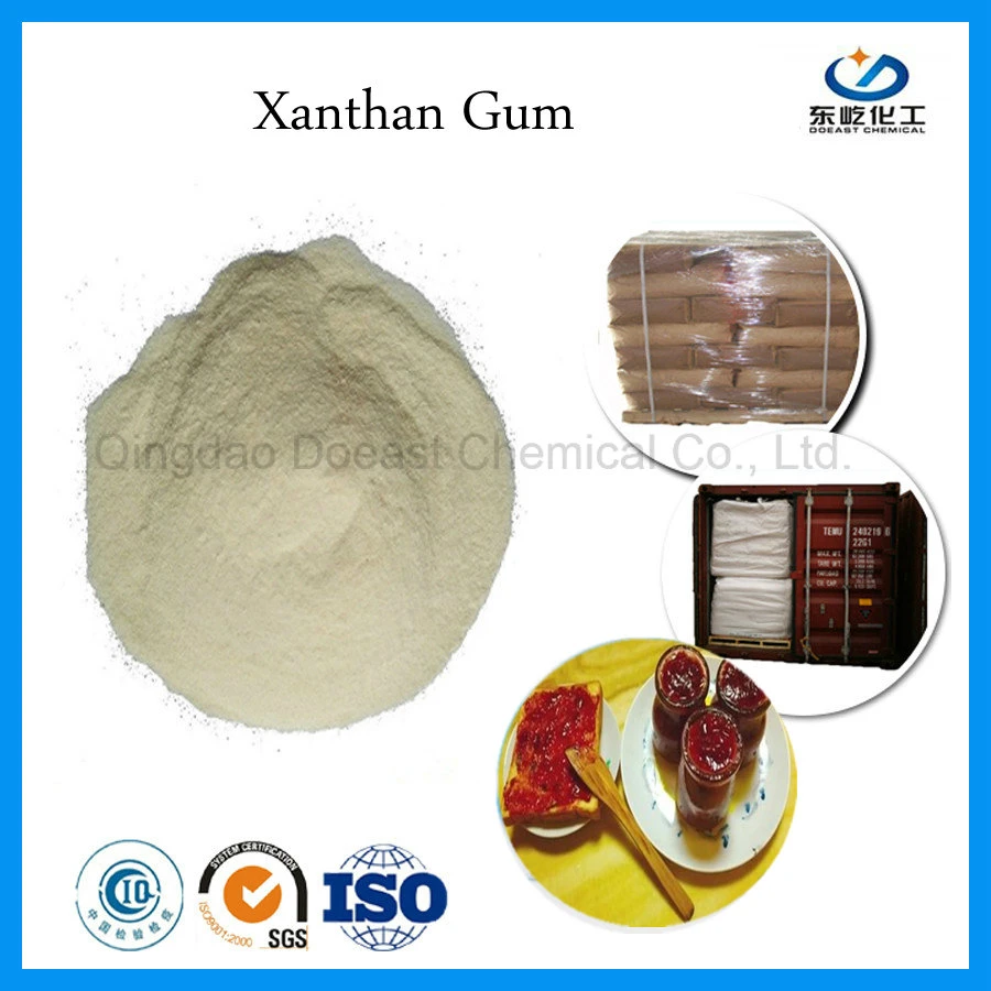 Food Grade Xanthan Gum Food Thickener for Jam Sauce Xanthan Gum E415