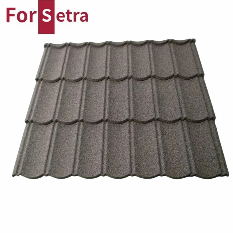 Lightweight Factory Sale Bond Stone Coated Metro Roof Tile Steel Building Materials