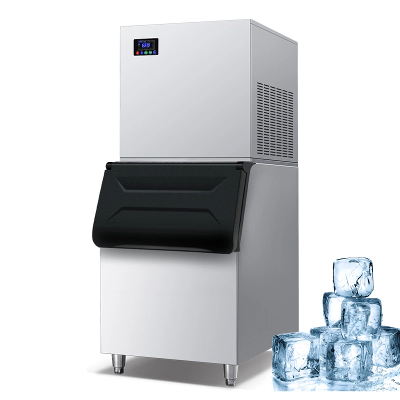 OEM 300 кг 500 кг 1000 кг Большая емкость Ice Cube Machine Ice Машина для приготовления кубиков для дистрибьюторов