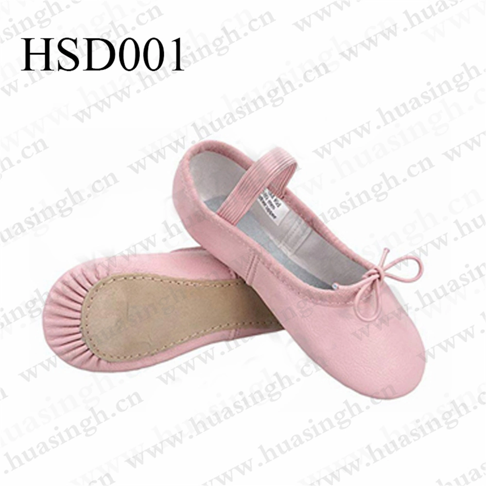 Ywq, Full Leather Lining Children Baby Size Comfy Ballet Shoes Popular in USA Market Hsd001