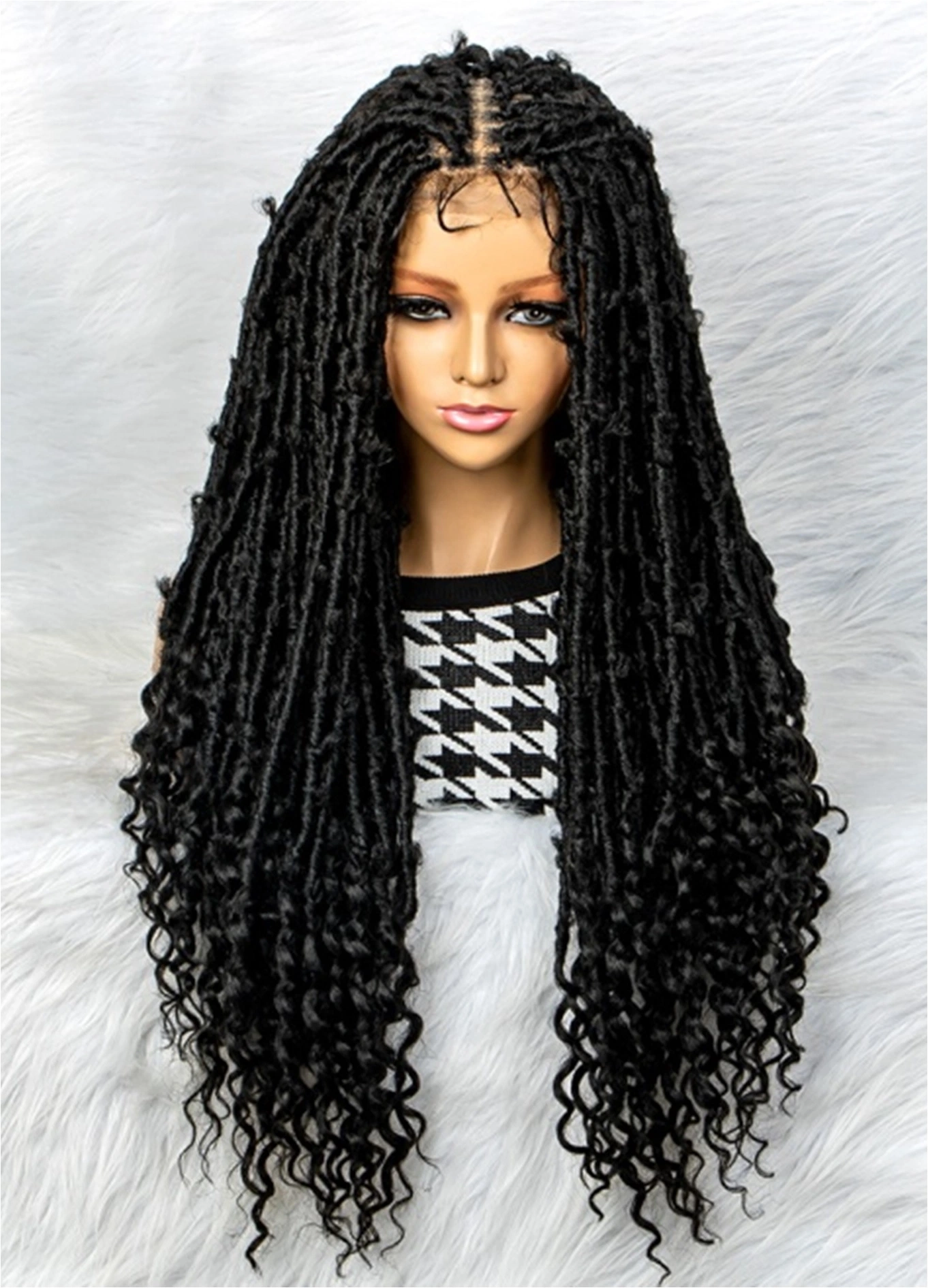 Wholesale/Suppliers 100% Synthetic Hair Braid Lace Wigs