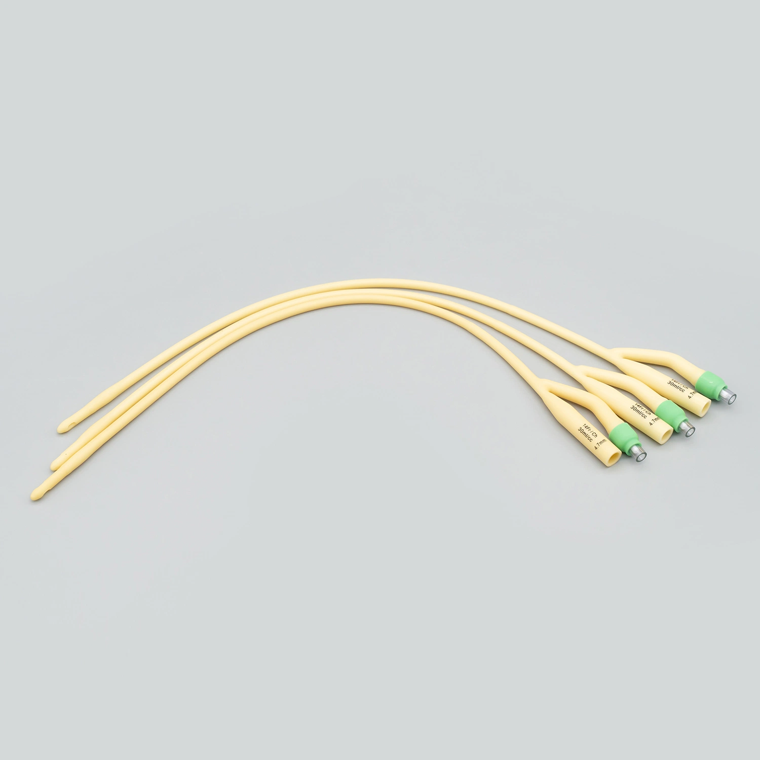 F6, 8, 10, 12, 14, 16, 18, 20, 22, 24, 26 Medical Supply 2-Ways Latex Foley Catheter