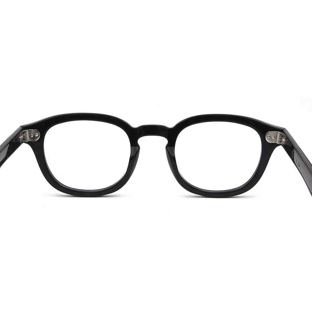 إطار بصري ذو جودة عالية من العين للرجال Retro Vintage Round Acetate للنساء الرجال