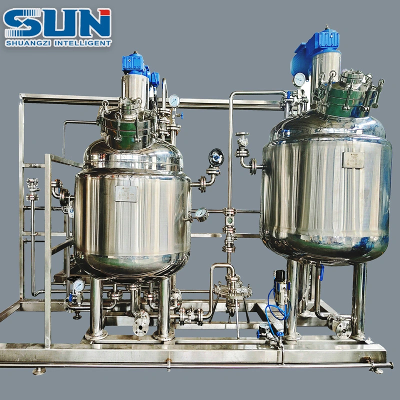 Chinese Herbal Medicine Plant Extractor Hemp Oil Extraction Machine Multifunctional Extraction Falli Film Purification Equipment