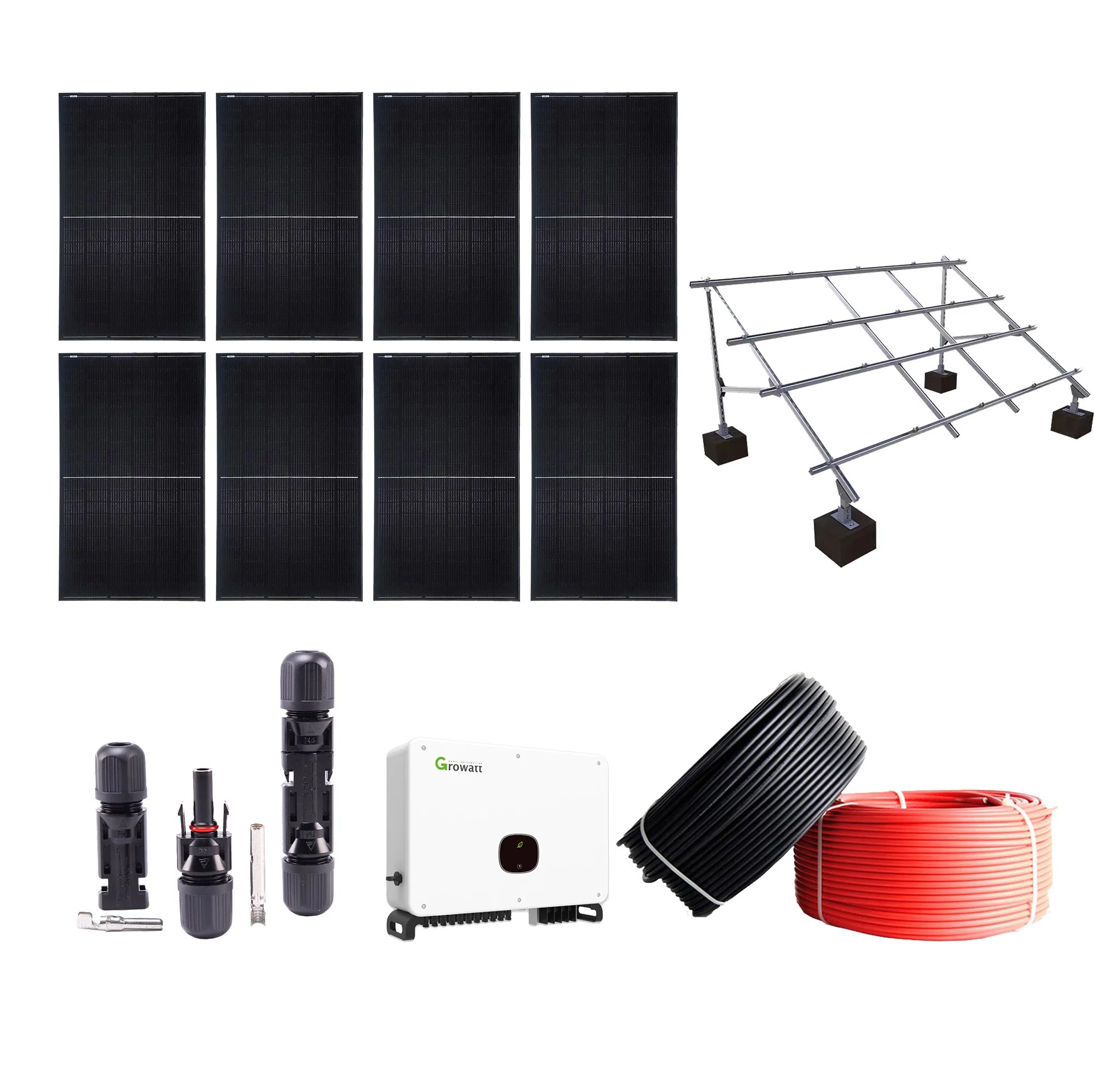 1kw 3kw 5kw Solar Panels Home Solar Energy Efficiency Electric System