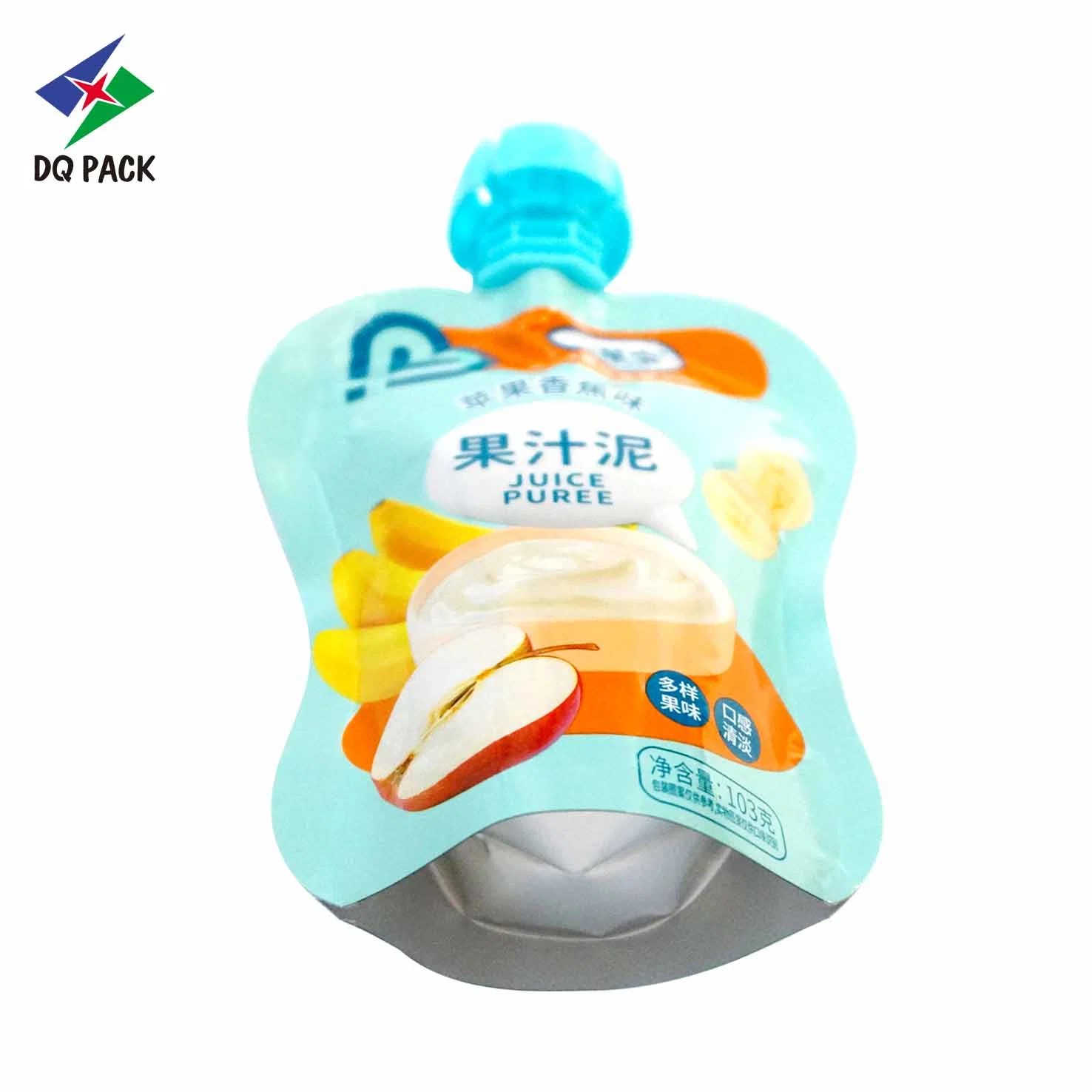 Wholesale/Supplier Eco-Friendly Food Grade Juice Yogurt Packaging Stand up Spout Pouch for Packaging Liquid Food Plastic Bag Pouch