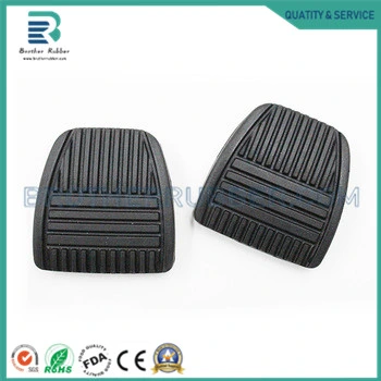 Customize Molded Hard Rubber Brake Pedal Pad for Forklift Truck