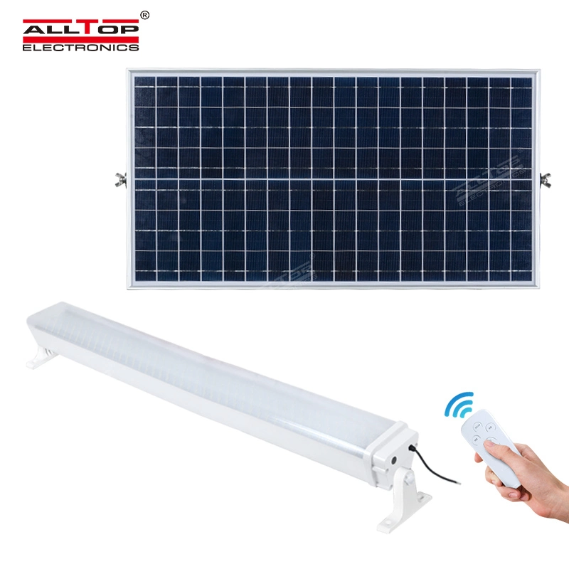 Alltop New Technology Ceiling Mounted Waterproof IP65 Aluminum 20W 40W 60W 80W Solar LED Tri Proof Light