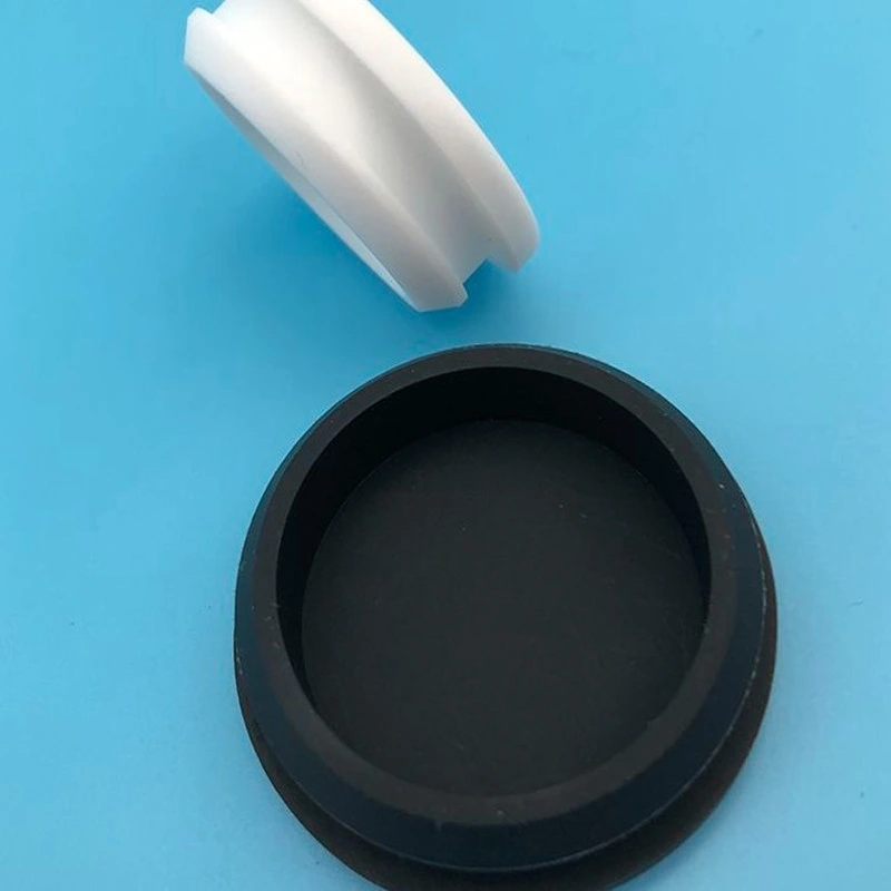 Custom Made Silicone Rubber End Cap Stopper Rubber Part Rubber Product