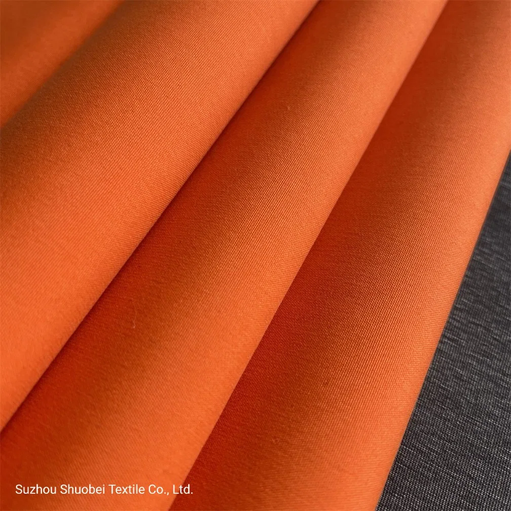 100%Polyester Plain Peach Skin Three-in-One Compound Fabric for Outdoor Wear