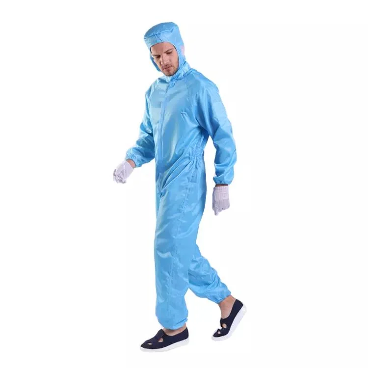 New Arrival Washable and Reusable ESD Workwear Lab Coat Clean Room Coverall Anti-Static Clothing