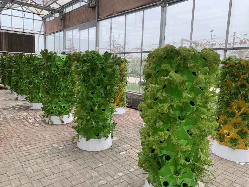 Vertikal Tower Garten Hydroponic System Zip Aeroponic Wachsende Türme