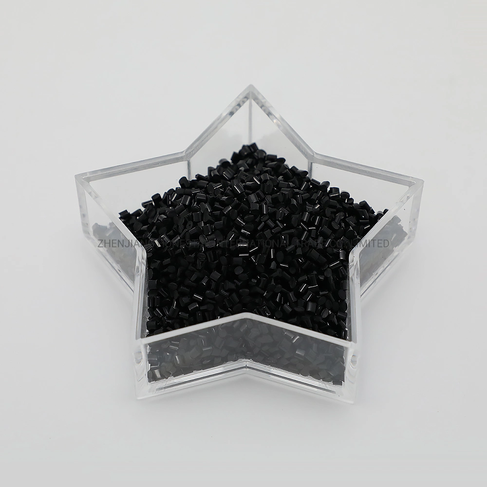 Black Color Flame Retardant UL94 V0 PC/ABS Plastic Raw Materials