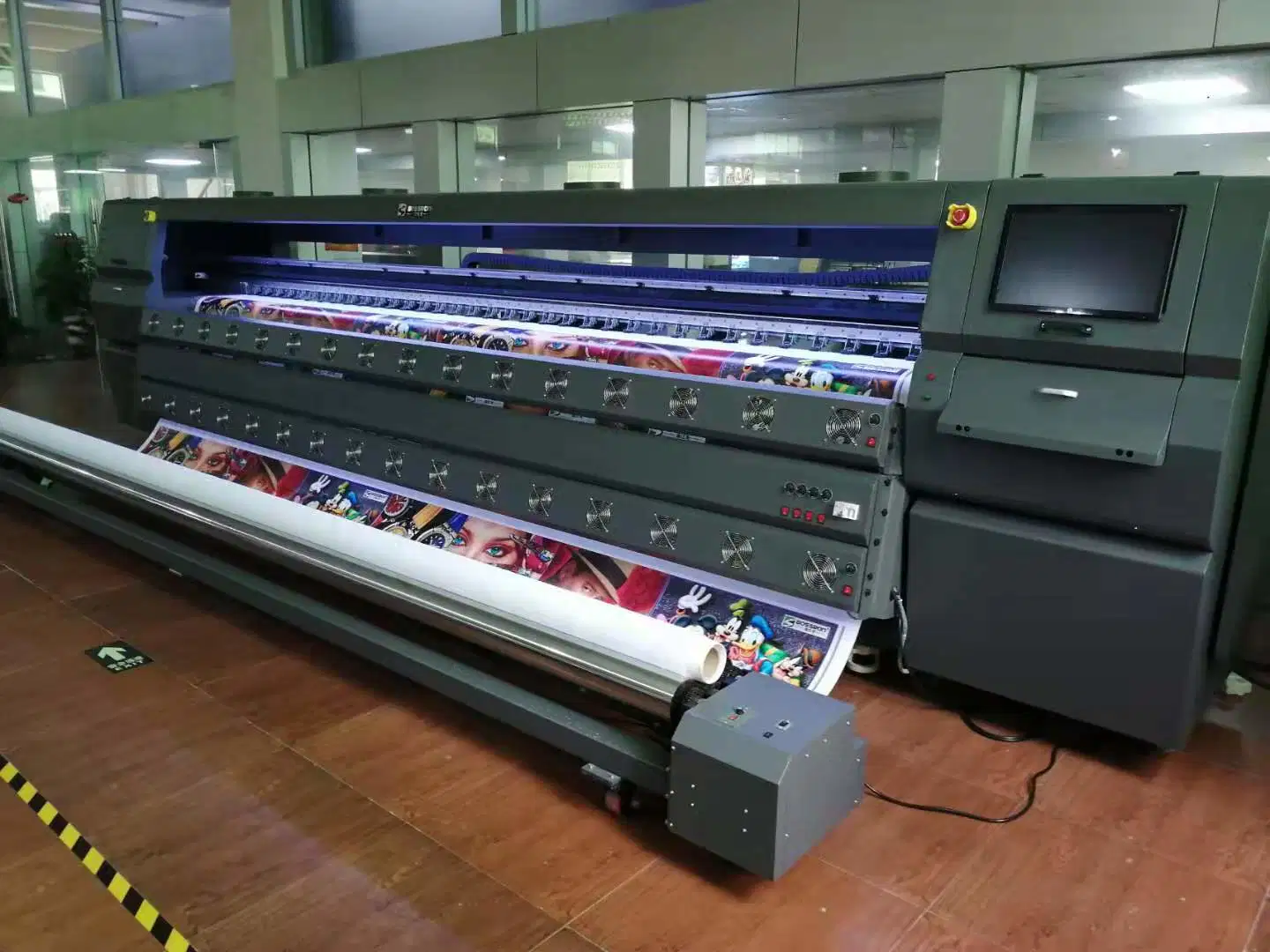 3.2m Digital Flex Printing Machine Flexo Printing Machine with Konica 512I Printhead