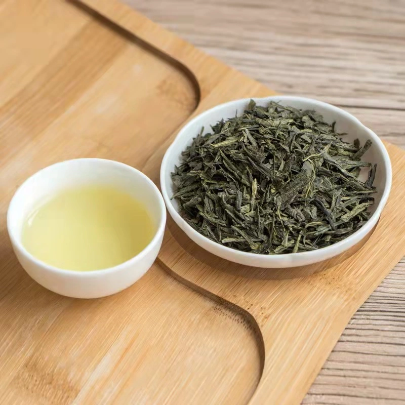 Jian cha mayorista de Té Sencha japonés 100% orgánico aditivo de flor de té de hierbas para la venta