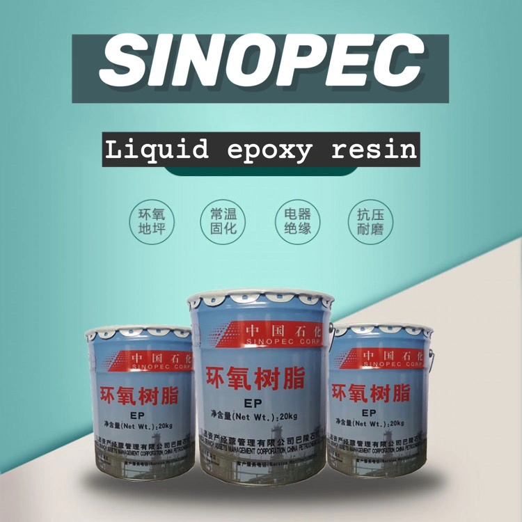 Sinopec Лучшая продажа жидкой эпоксидной смолы E-44 Нанесите на покрытие И клеем