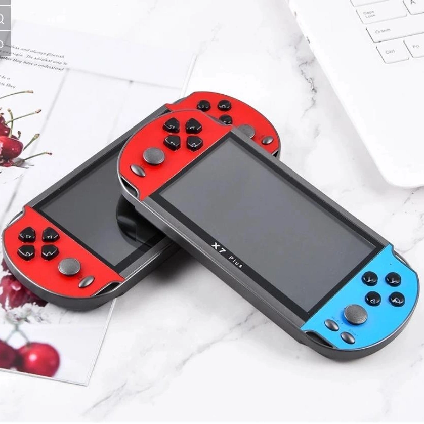 5.1 Inch X7 Plus Handheld Game Console Portable Retro Video Game Console 15000 Models Multifunctional for Children Gifts