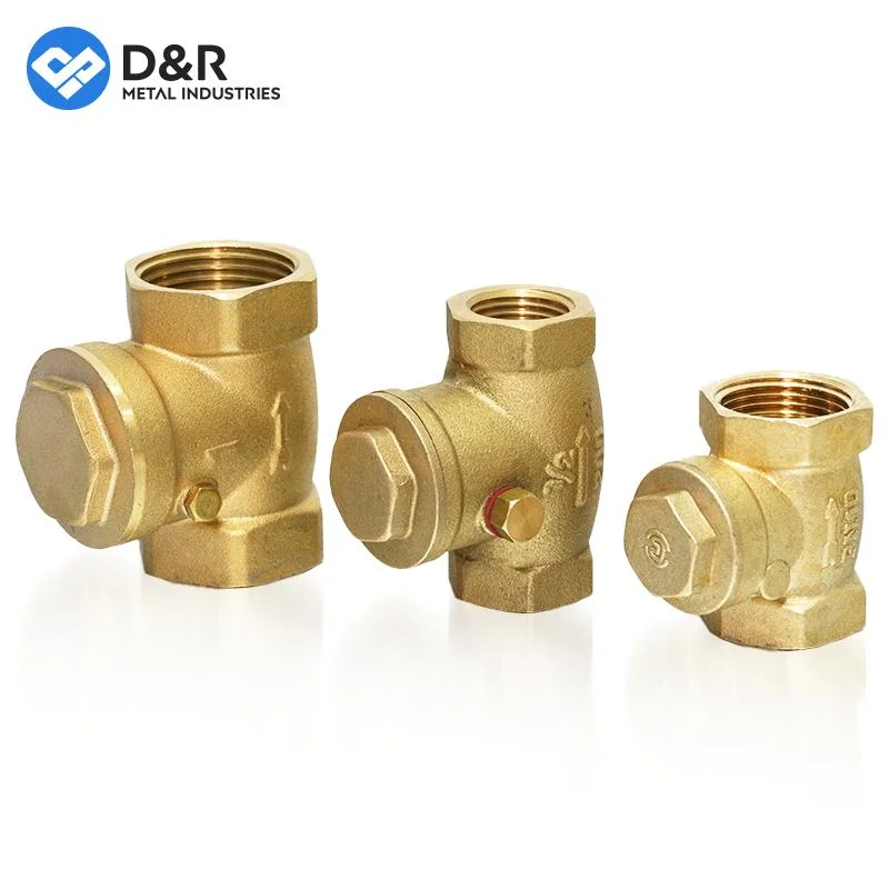 High quality/High cost performance Forged Brass DN20 Check Valve OEM Female Thread Control Water Non Return Valve