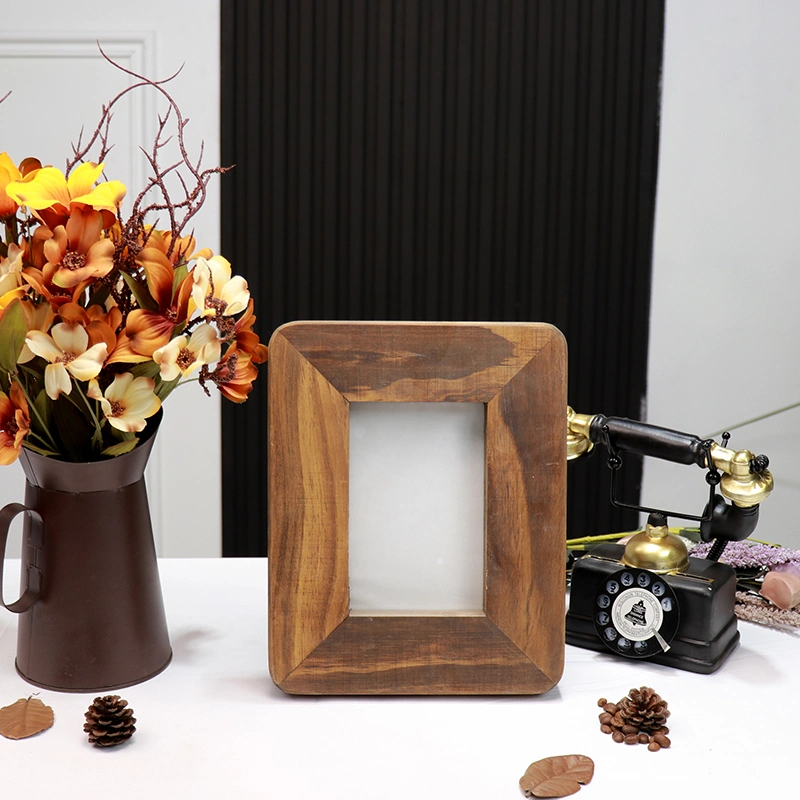 Hand-Made Home Wooden Pine Photo Frame