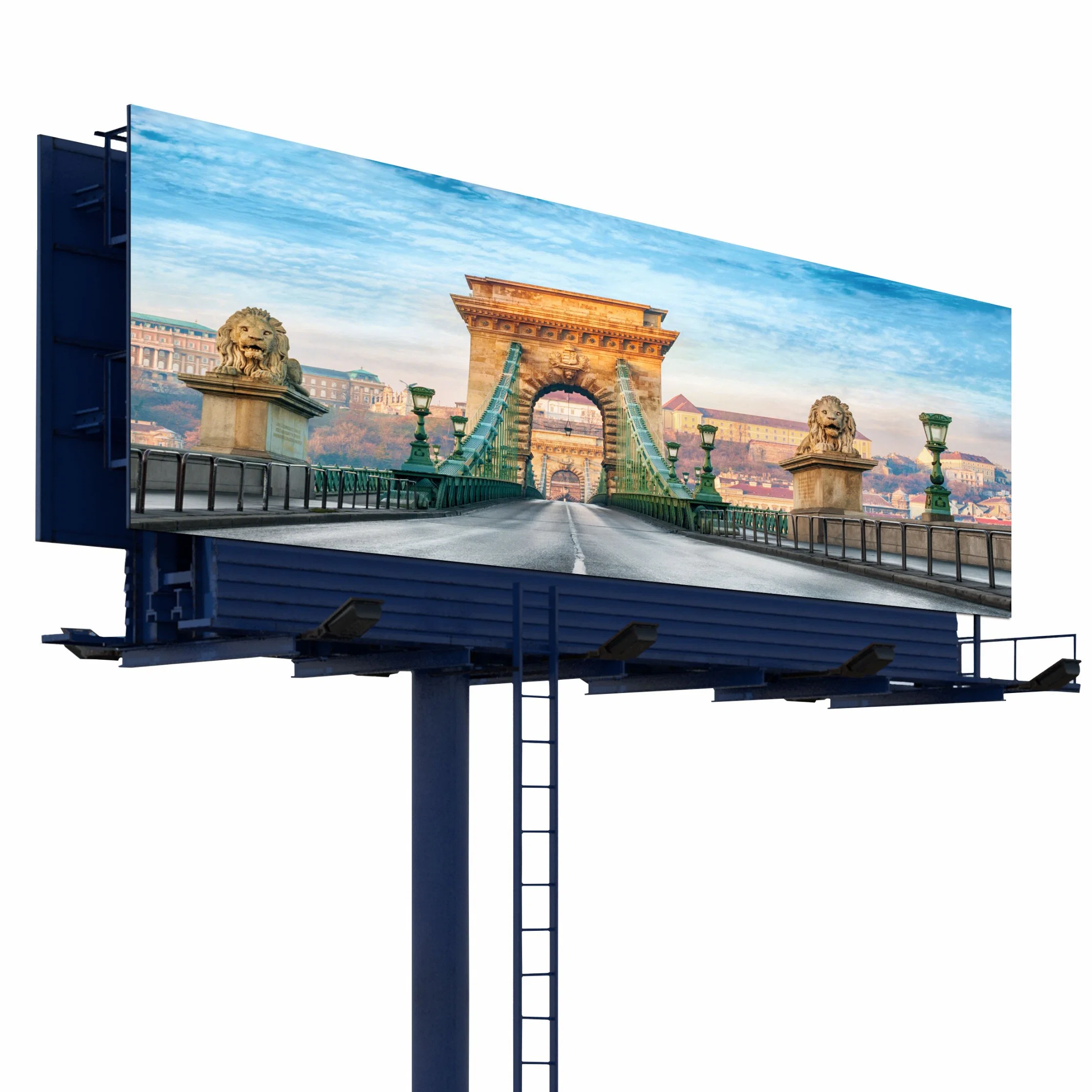 Painel digital gigante visor LED cor exterior SMD P5 P6-P8 P10 para publicidade Bicicleta Video wall Big exibir