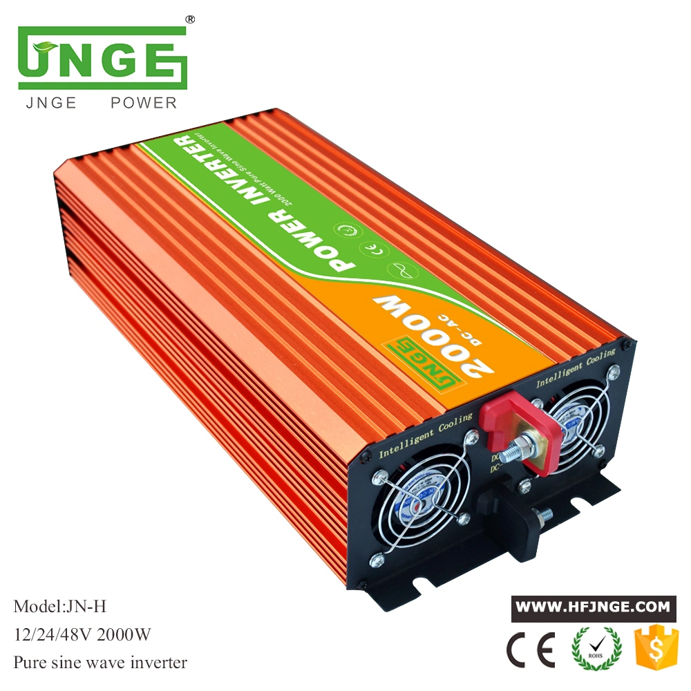 4000W de pico de 200W Onda senoidal pura Inversor de potencia DC 12V AC 110V 60 Hz.