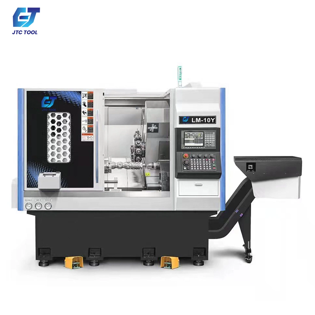 Jtc Tool 3 in 1 CNC Machine China Suppliers OEM Customized CNC Turning Service Flexible Manufacturing Lm-06y Desktop CNC Mill 5 Axis with a Y-Axis Power Turret