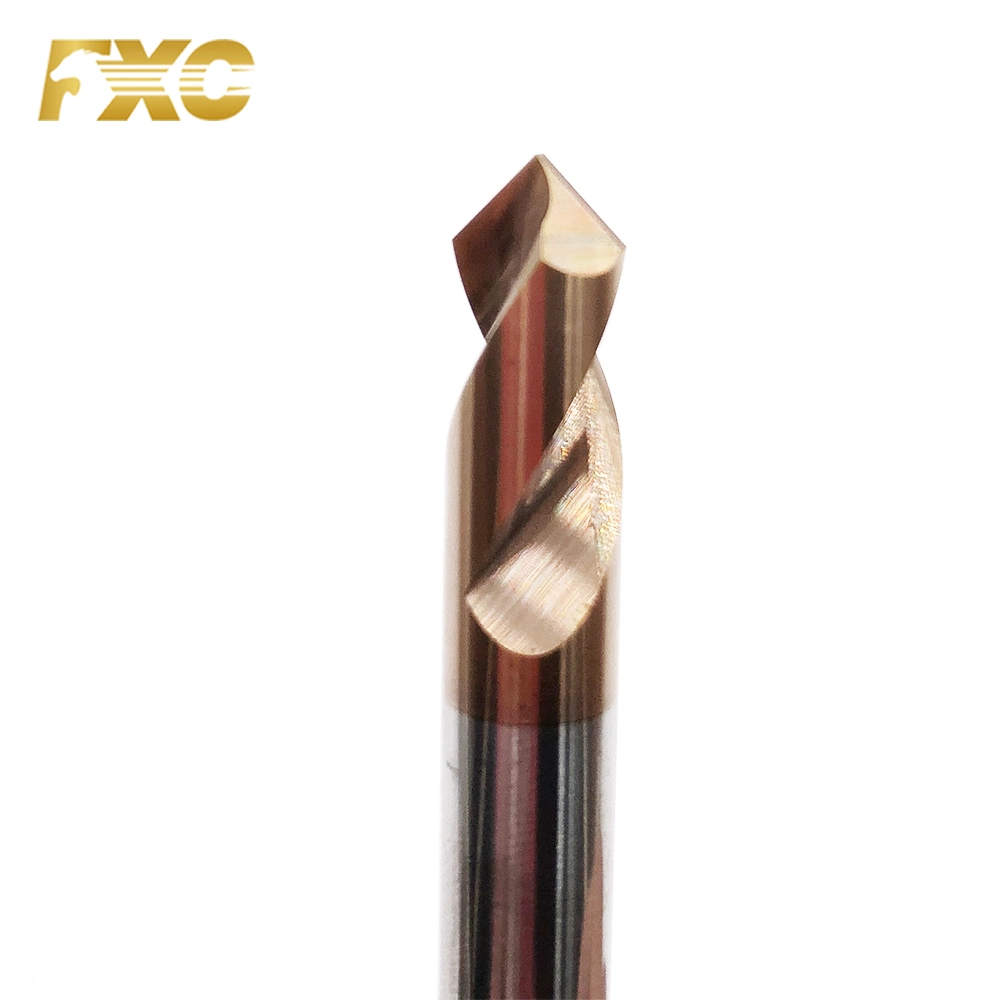 1-20mm Solid Carbide HRC55 90A Spot Drilling Bits for Cutting Steel