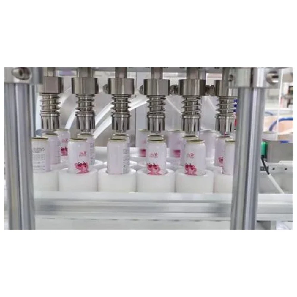 High Speed Export Aerosol Filling Machine Line for Perfume Spray