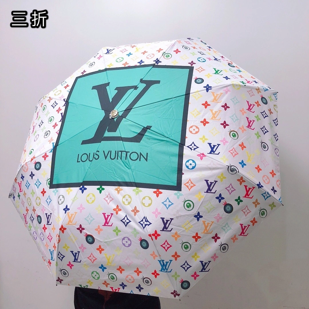 Répondre à l'eau de fleurs de changement de couleur tendance de l'impression de la magie des parapluies de pluie 3 UV parapluie de pliage pour les femmes Designer