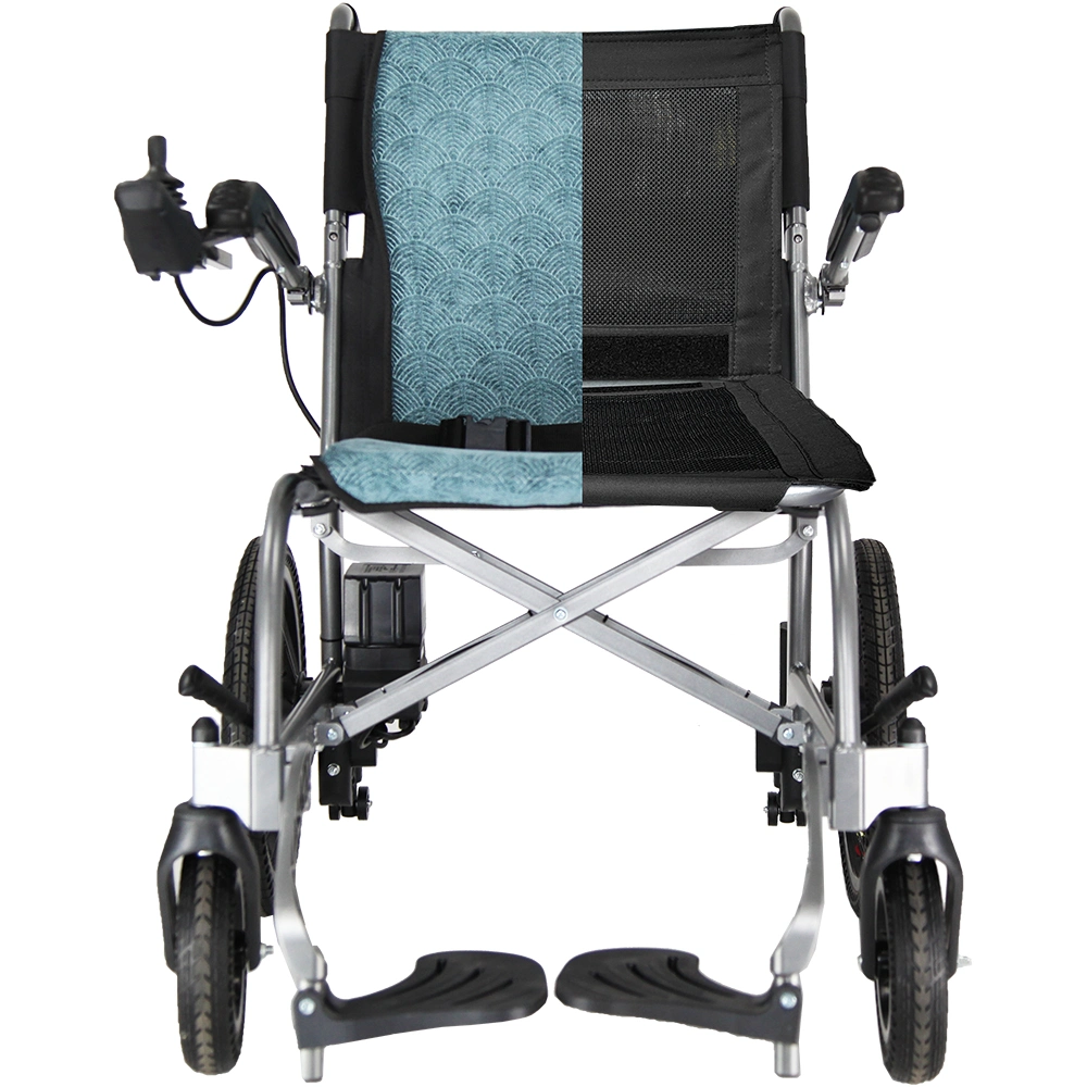 Ergonomic Design Electric Wheelchair Reliable Battery Power Dual 200W Motor for Disabled