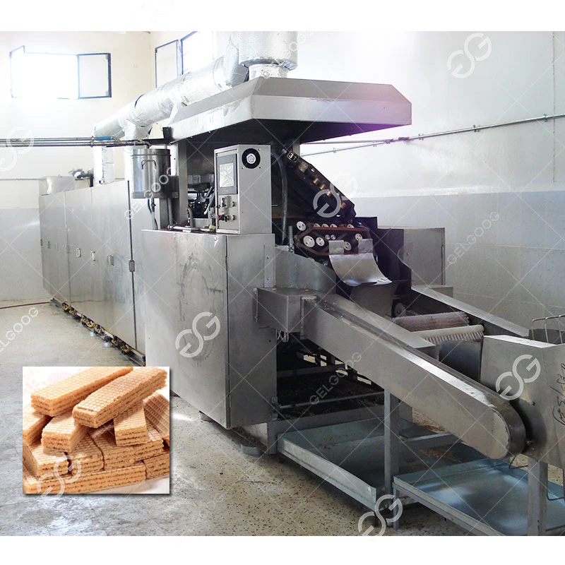 Horno de gas de alta calidad crujiente de galletas de oblea para la máquina Panadería