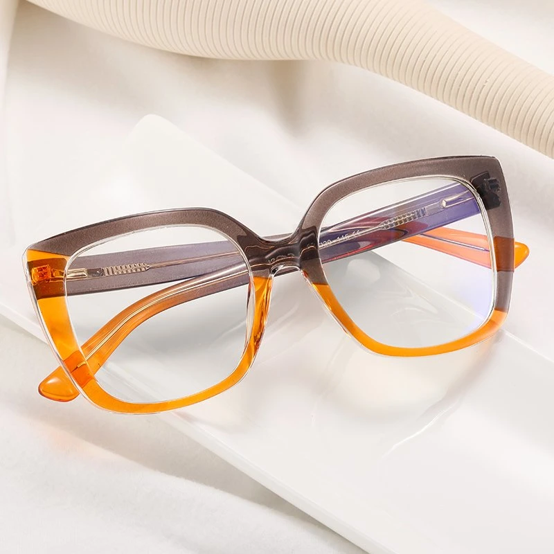 Rainbow Color Vooglam Tr90 Optical Eyewear Multicolor Ladies Glasses Eyeglass Frames