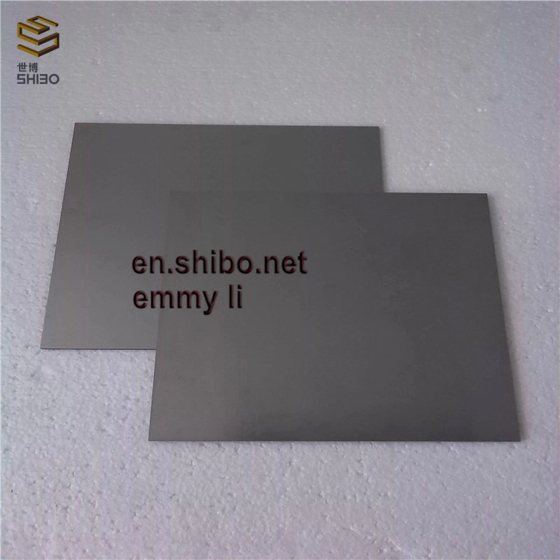 Most Reliable Tungsten Nickel Iron Alloy Plate W-Ni-Fe Sheet