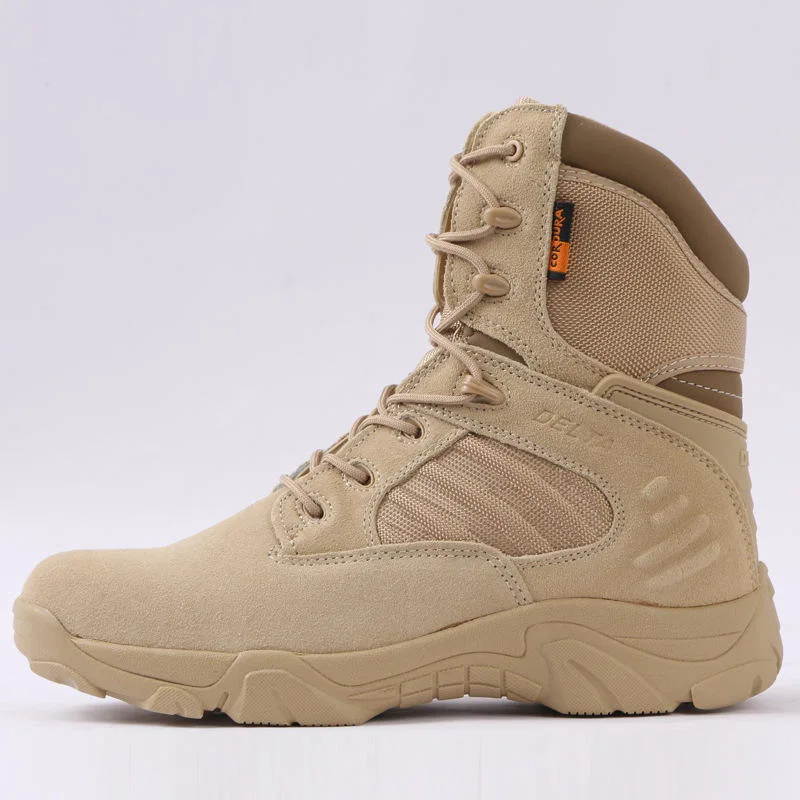 Factory Winter Warm Men Desert Boots Sport High Hiking Outdoor Combat Climbing Tactical Shoes