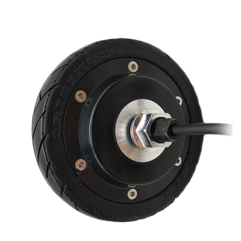 Zltech 5.5inch 24V 150W 3n. M par 60kg de alta precisión de carga de 270rpm baja velocidad del eje único hub DC sin escobillas Servomotor con codificador de AGV Robot