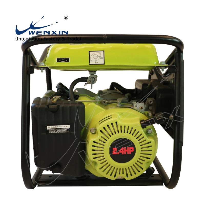 Max AC 1200W 1,2kW 2,4HP Reciil/eléctrico Silent gasolina portátil Generador inversor