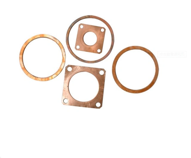 High quality/High cost performance  OEM Custom Copper Gasket Solid Copper Seal Washer