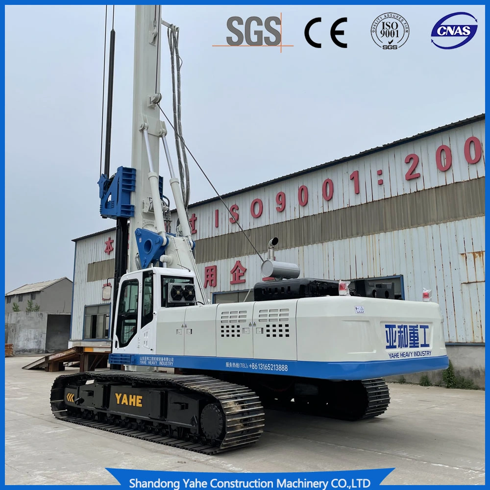 Concrete Pile Machine Pile Driver Cfa Max Drilling Depth 18m Hydraulic Pile Driver