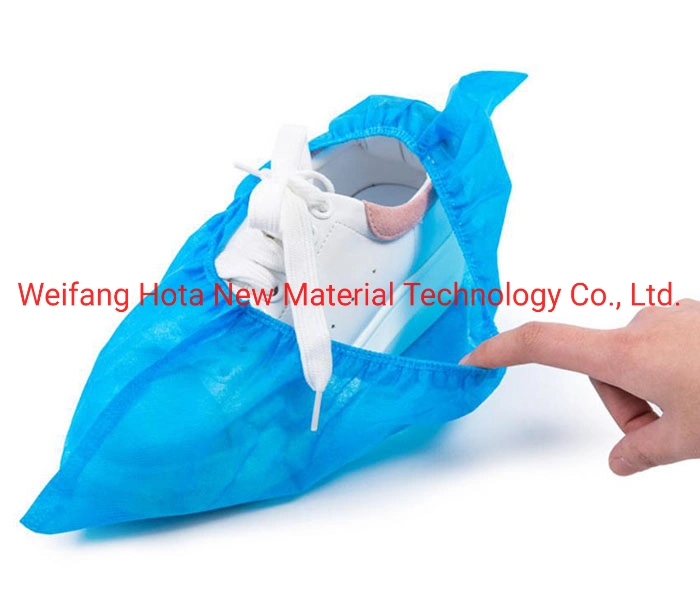 Disposable Protective Surgical/Medical/Waterproof/Plastic/PE/PP/Silicone No Skid/Slip SMS/Non Woven Shoecover for Hospital/Clinics/Lab/Food/Healthcare Dust