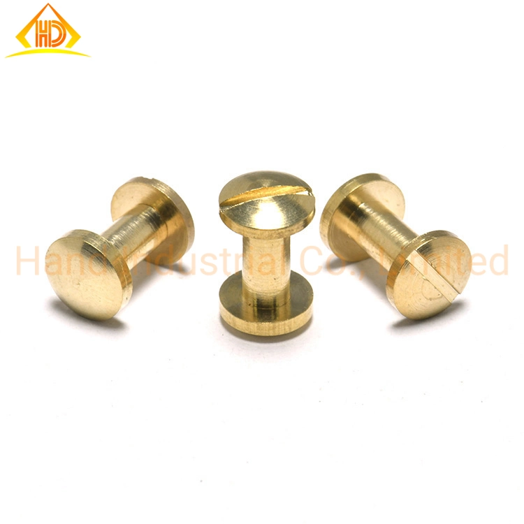 M3 M4 5 6 8 10mm Binding Screw Male Female Connector Bolt Brass Chicago Screw Dome Head Barrel Nut