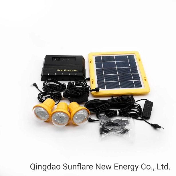 Portable Solar Home Use System Lighting